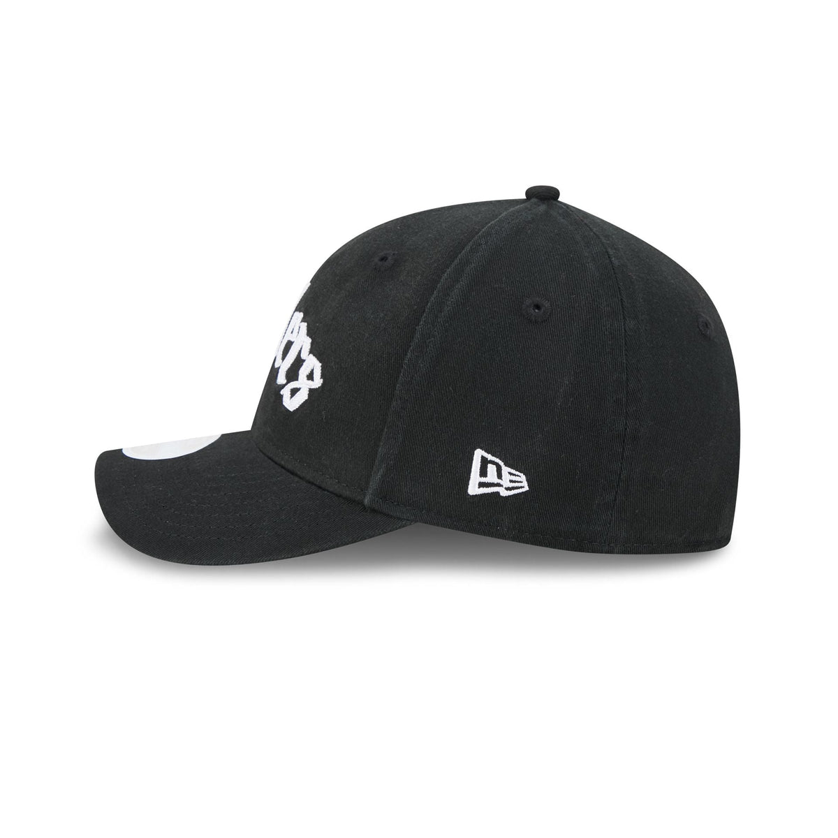 Pittsburgh Steelers Gothic Font Women's 9FORTY M-Crown Snapback Hat