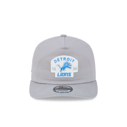 Detroit Lions Felt Patch Gray 19TWENTY Snapback Hat