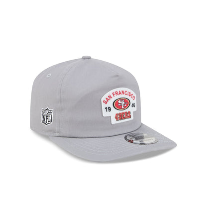 San Francisco 49ers Felt Patch Gray 19TWENTY Snapback Hat