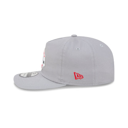 Kansas City Chiefs Felt Patch Gray 19TWENTY Snapback Hat