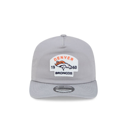 Denver Broncos Felt Patch Gray 19TWENTY Snapback Hat