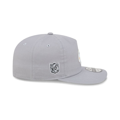 Pittsburgh Steelers Felt Patch Gray 19TWENTY Snapback Hat