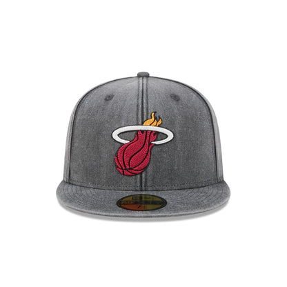 Miami Heat Washed 59FIFTY Fitted Hat
