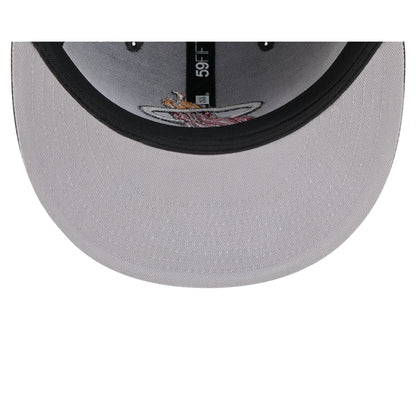 Miami Heat Washed 59FIFTY Fitted Hat