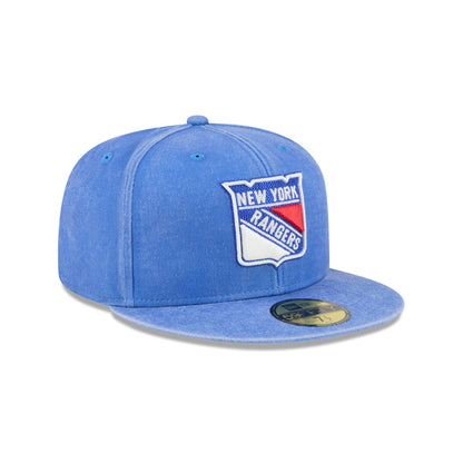 New York Rangers Washed 59FIFTY Fitted Hat