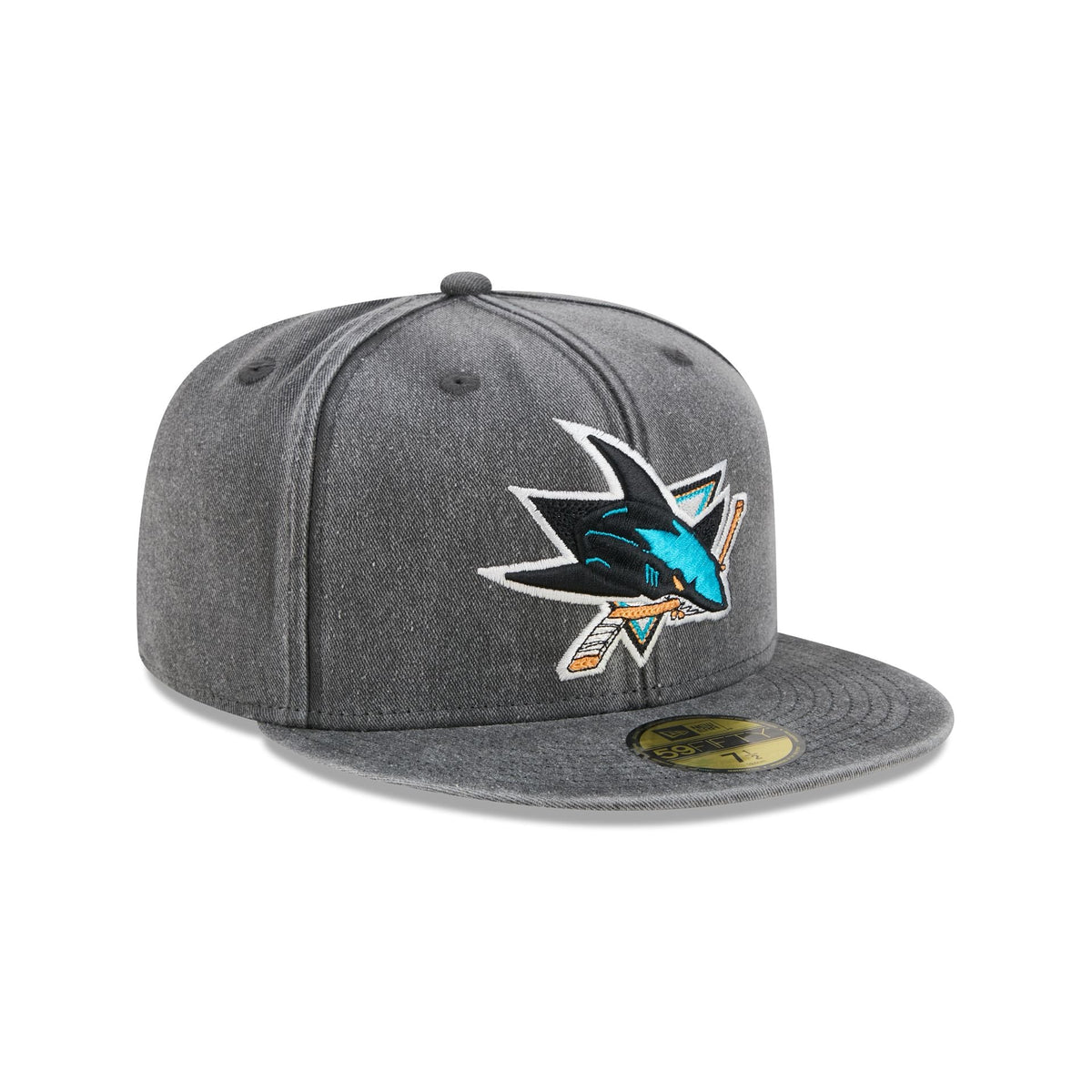 San Jose Sharks Washed 59FIFTY Fitted Hat