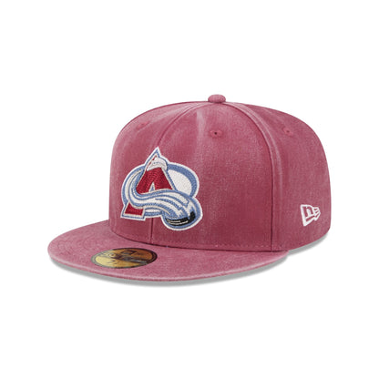 Colorado Avalanche Washed 59FIFTY Fitted Hat