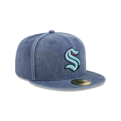 Seattle Kraken Washed 59FIFTY Fitted Hat