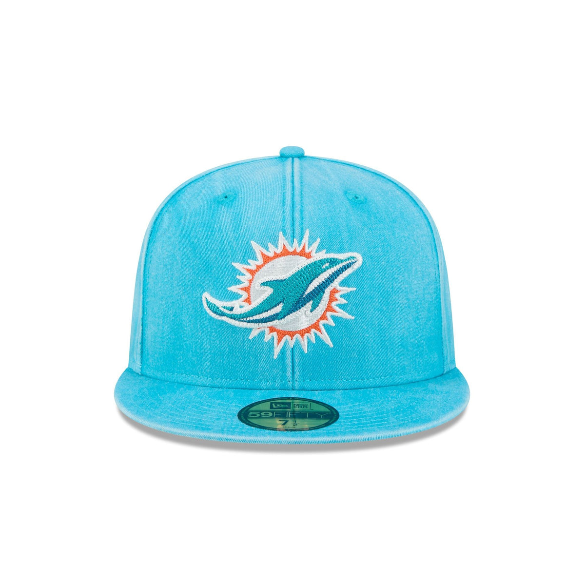 Miami Dolphins Washed 59FIFTY Fitted Hat