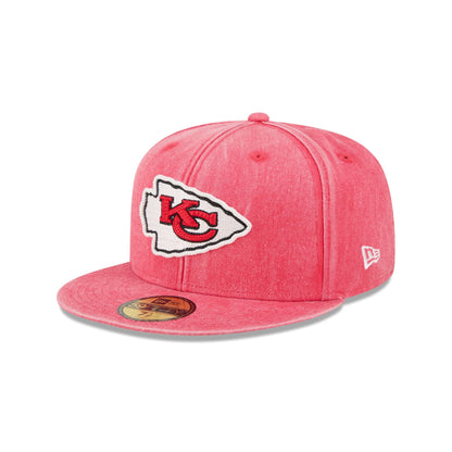 Kansas City Chiefs Washed 59FIFTY Fitted Hat