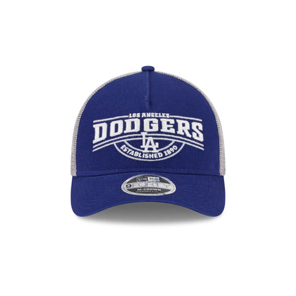 Los Angeles Dodgers Classic 9FORTY M-Crown A-Frame Trucker Hat