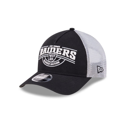 Las Vegas Raiders Classic 9FORTY M-Crown A-Frame Trucker Hat