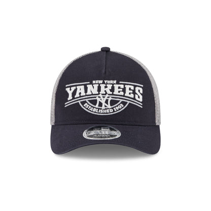 New York Yankees Classic 9FORTY M-Crown A-Frame Trucker Hat