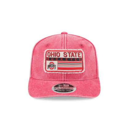 Ohio State Buckeyes Faded Patch 9SEVENTY Stretch-Snap Hat
