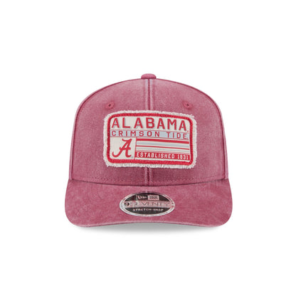 Alabama Crimson Tide Faded Patch 9SEVENTY Stretch-Snap Hat