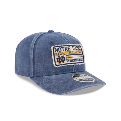 Notre Dame Fighting Irish Faded Patch 9SEVENTY Stretch-Snap Hat