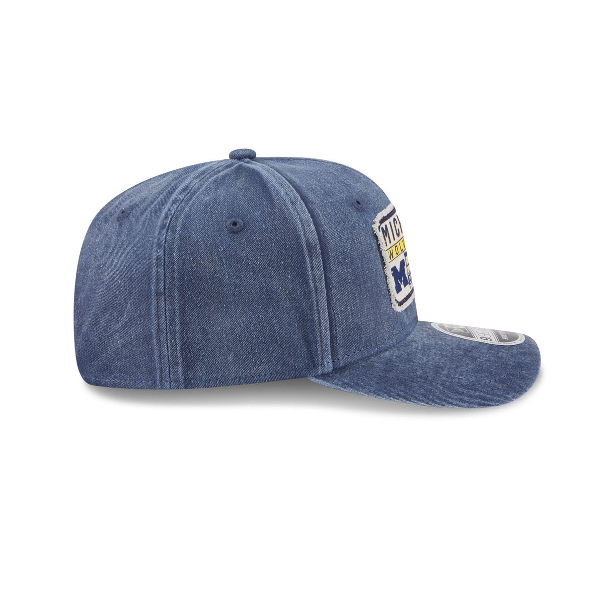 Michigan Wolverines Faded Patch 9SEVENTY Stretch-Snap Hat
