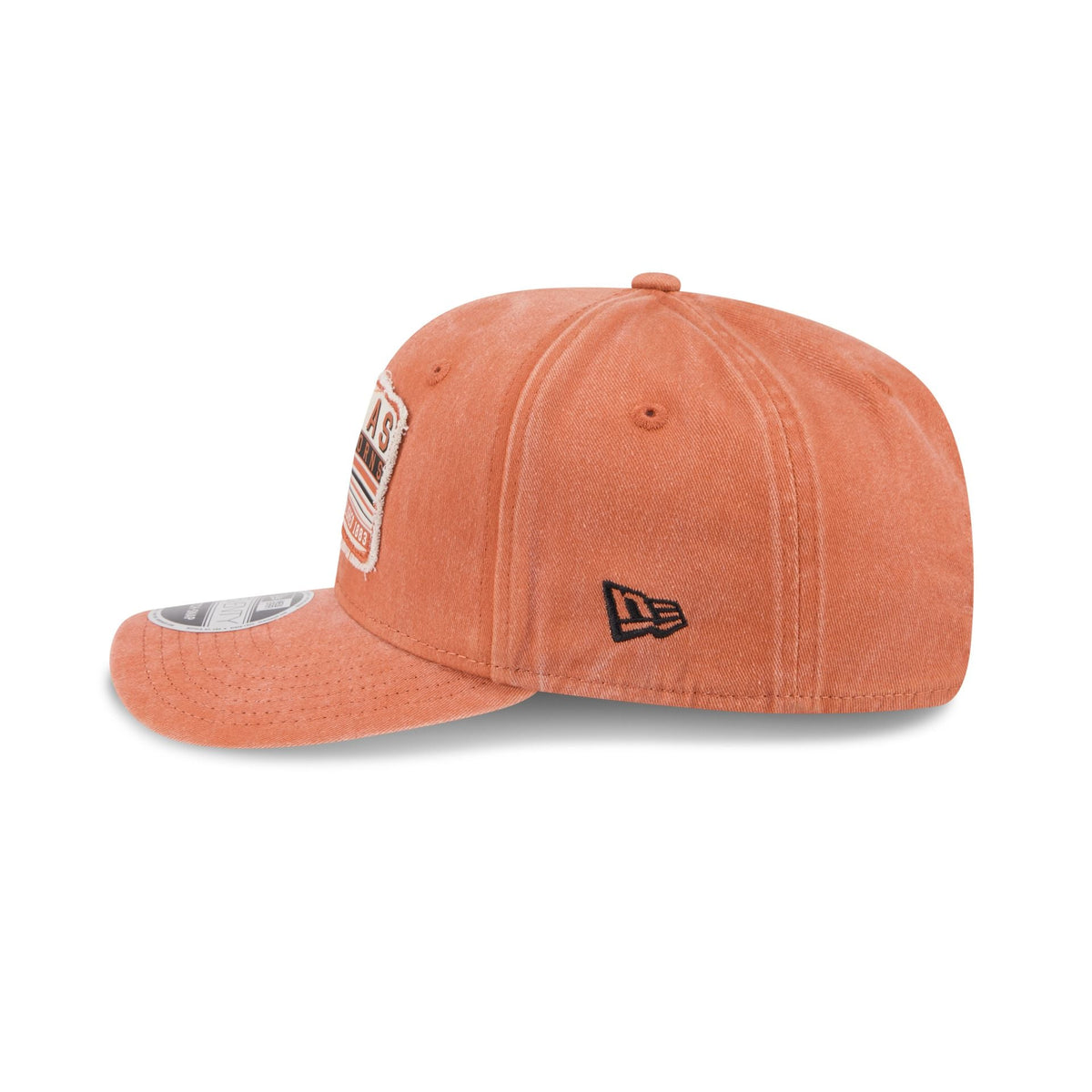 Texas Longhorns Faded Patch 9SEVENTY Stretch-Snap Hat