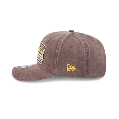 San Diego Padres Faded Patch 9SEVENTY Stretch-Snap Hat