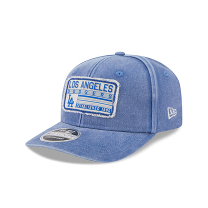 Los Angeles Dodgers Faded Patch 9SEVENTY Stretch-Snap Hat