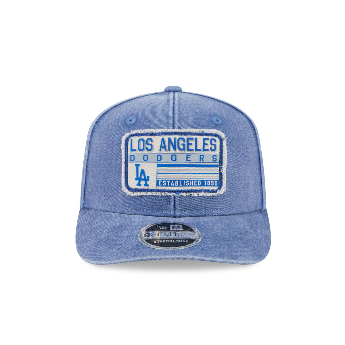 Los Angeles Dodgers Faded Patch 9SEVENTY Stretch-Snap Hat
