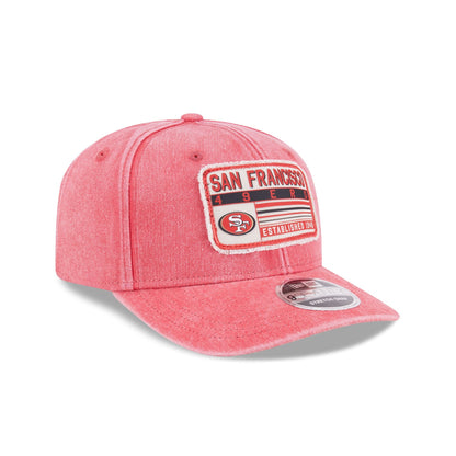 San Francisco 49ers Faded Patch 9SEVENTY Stretch-Snap Hat