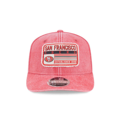 San Francisco 49ers Faded Patch 9SEVENTY Stretch-Snap Hat