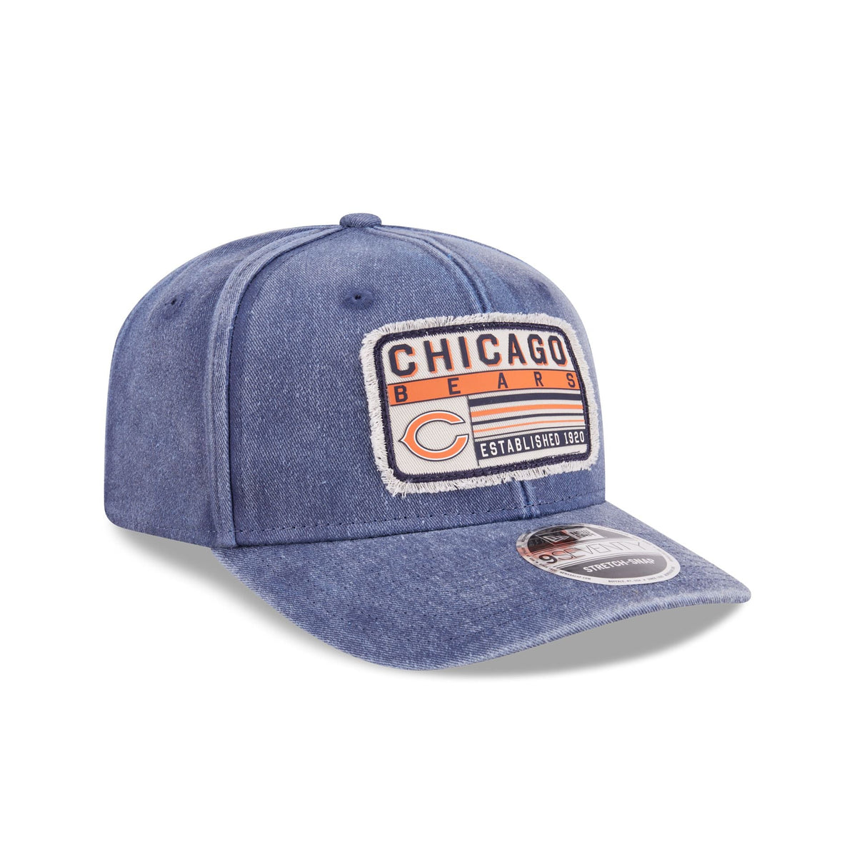 Chicago Bears Faded Patch 9SEVENTY Stretch-Snap Hat