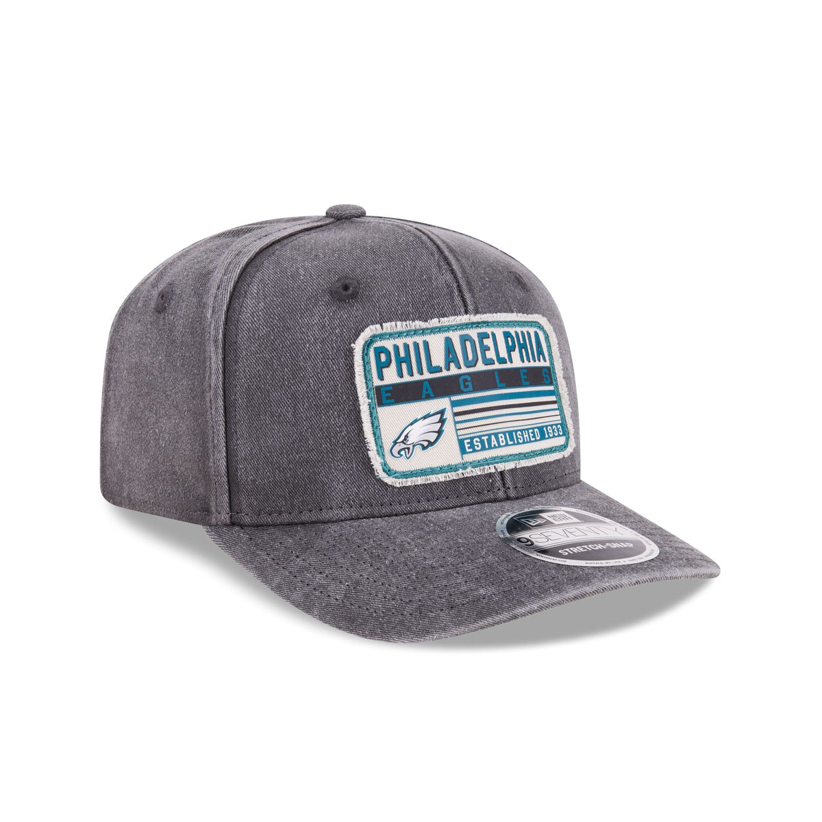 Philadelphia Eagles Faded Patch 9SEVENTY Stretch-Snap Hat