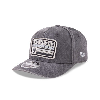 Las Vegas Raiders Faded Patch 9SEVENTY Stretch-Snap Hat