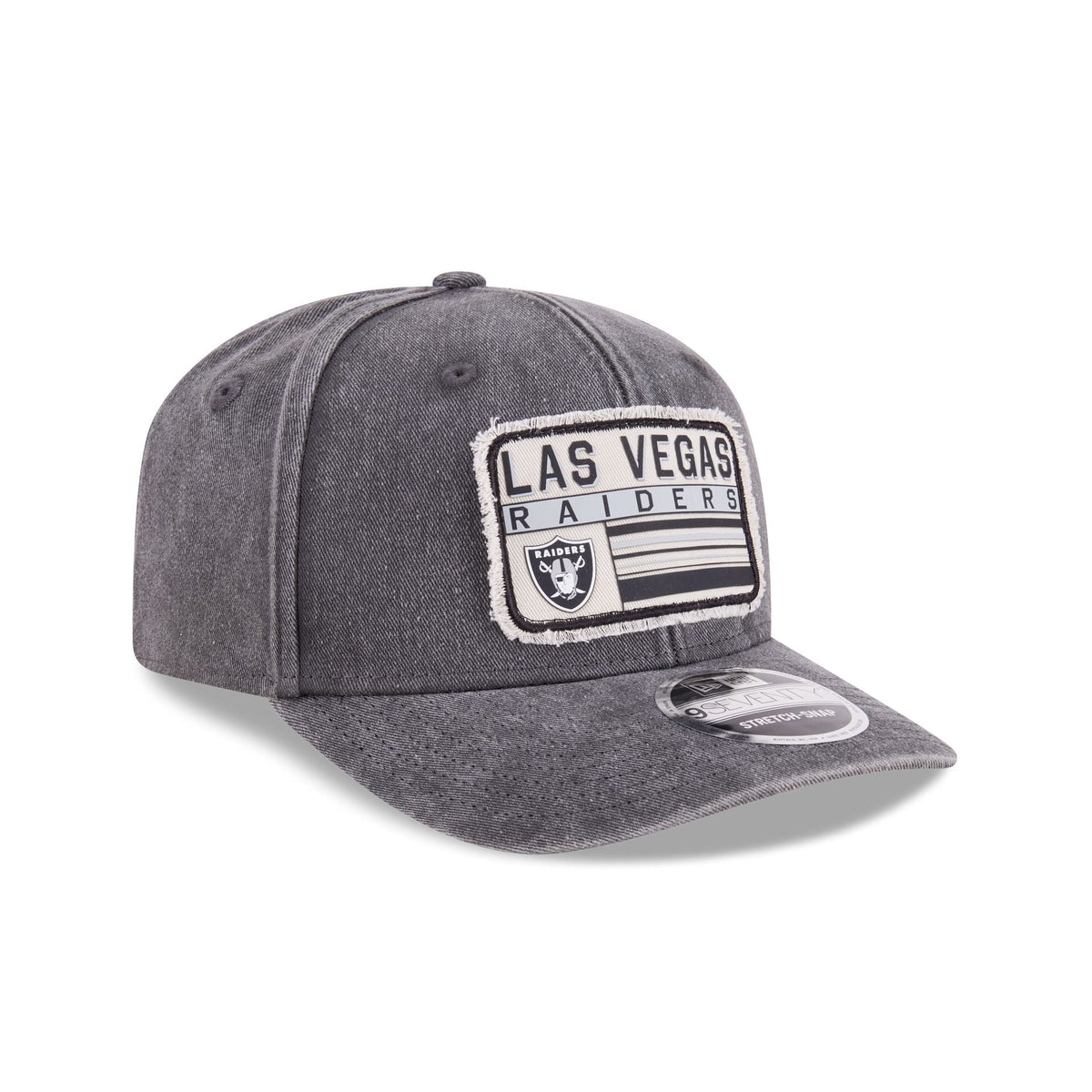 Las Vegas Raiders Faded Patch 9SEVENTY Stretch-Snap Hat