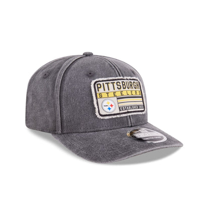 Pittsburgh Steelers Faded Patch 9SEVENTY Stretch-Snap Hat