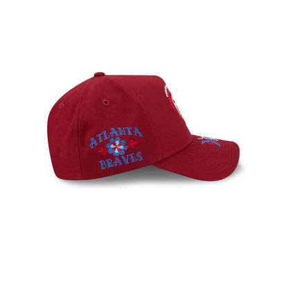 Atlanta Braves Day of the Dead 9FORTY A-Frame Snapback Hat