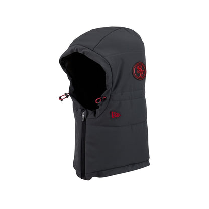 San Francisco 49ers 2026 Sideline Cold Weather Puffer Hood Hat