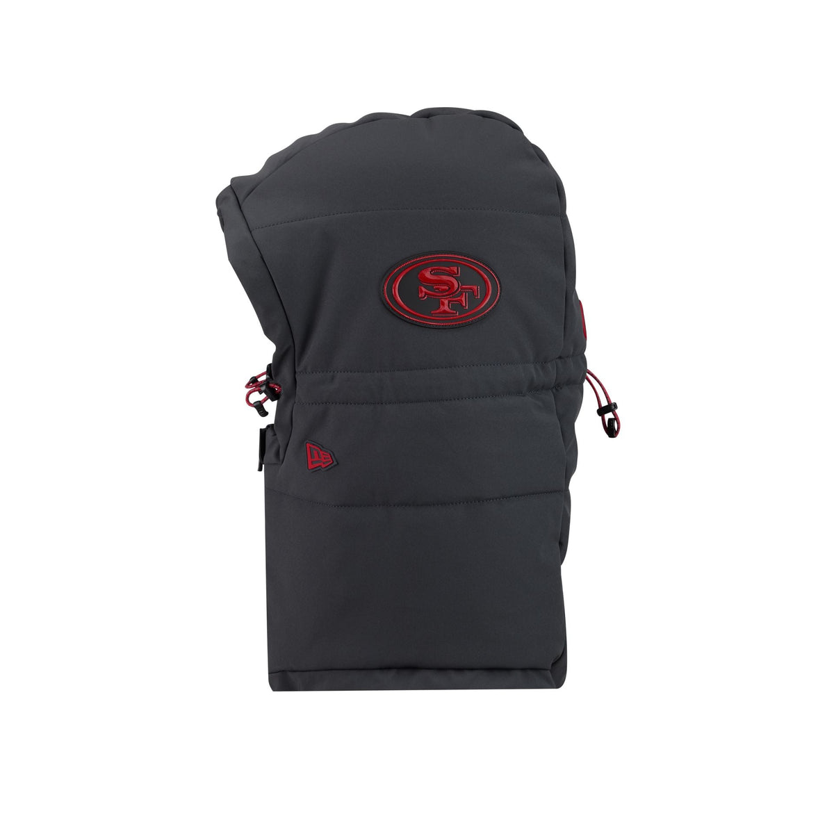 San Francisco 49ers 2026 Sideline Cold Weather Puffer Hood Hat