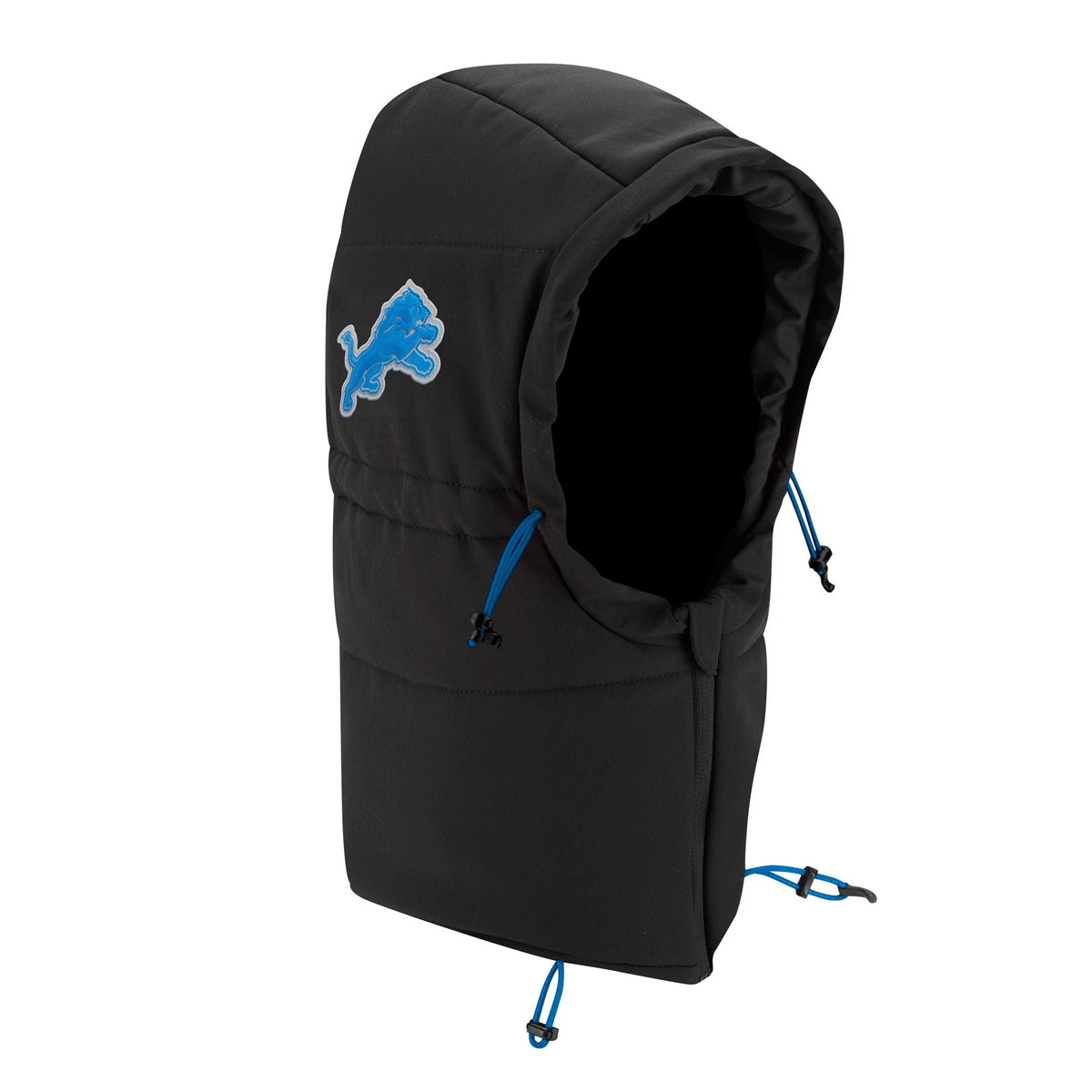 Detroit Lions 2026 Sideline Cold Weather Puffer Hood Hat