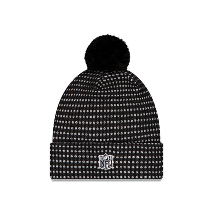 Houston Texans 2026 Sideline Cold Weather Black Pom Knit Hat