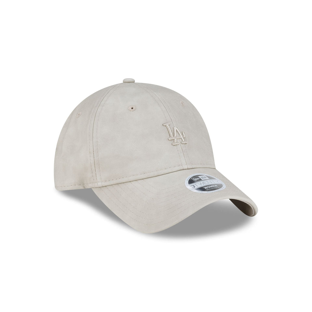 Los Angeles Dodgers Washed Faux Leather Women's 9TWENTY Adjustable Hat