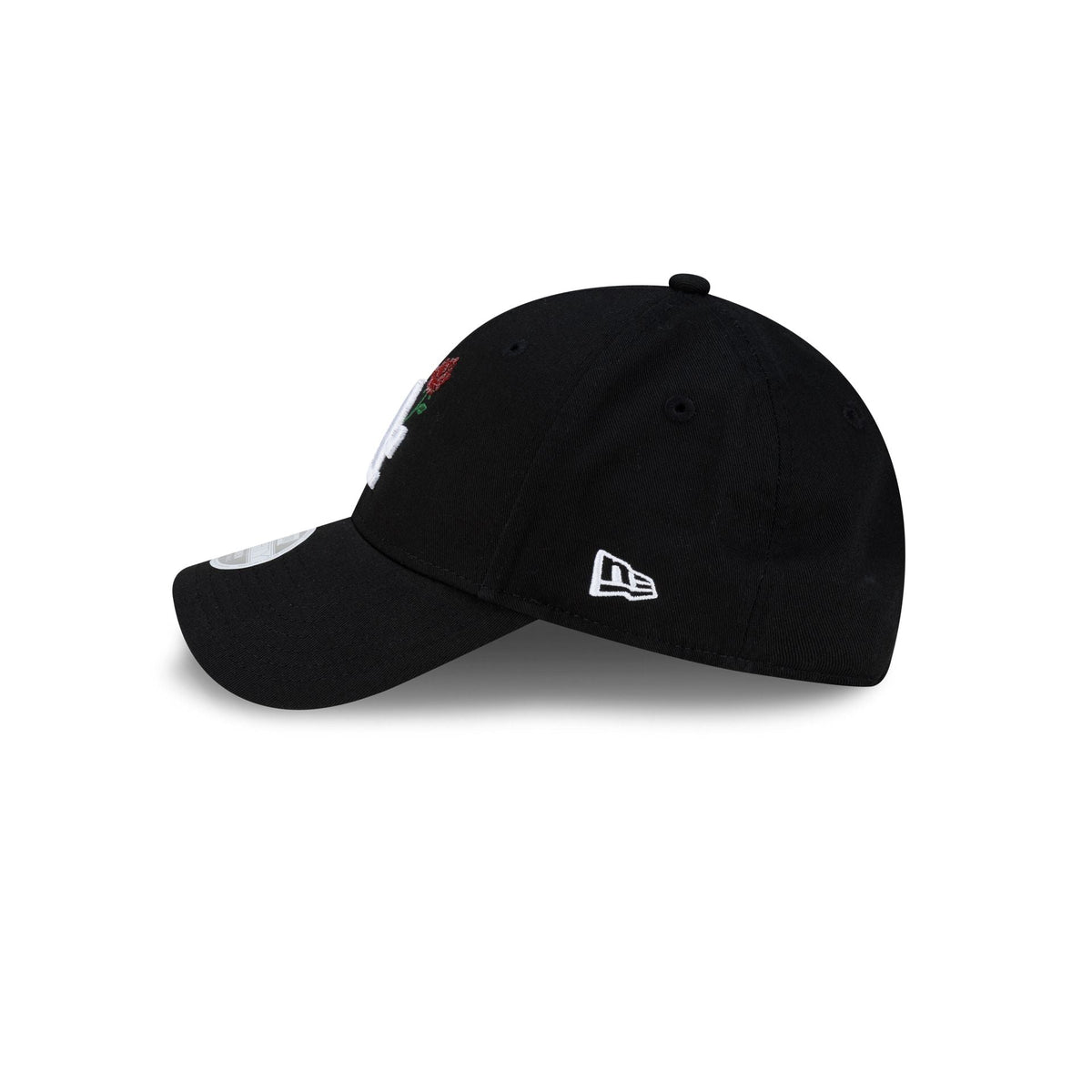 Los Angeles Dodgers Black Rose Sequin Women's 9FORTY Snapback Hat