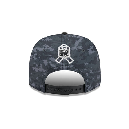 Houston Texans 2026 Salute to Service 9SEVENTY Stretch-Snap Hat