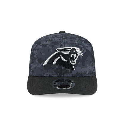 Carolina Panthers 2026 Salute to Service 9SEVENTY Stretch-Snap Hat