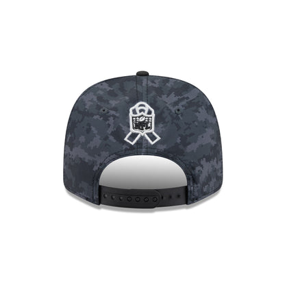 Carolina Panthers 2026 Salute to Service 9SEVENTY Stretch-Snap Hat