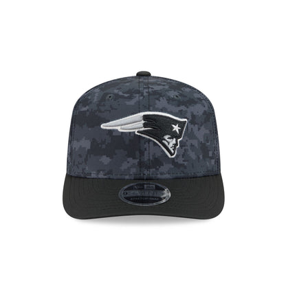 New England Patriots 2026 Salute to Service 9SEVENTY Stretch-Snap Hat