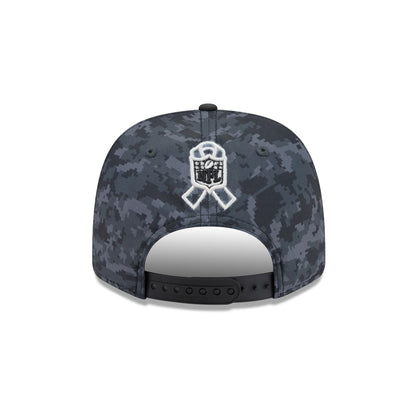 New England Patriots 2026 Salute to Service 9SEVENTY Stretch-Snap Hat
