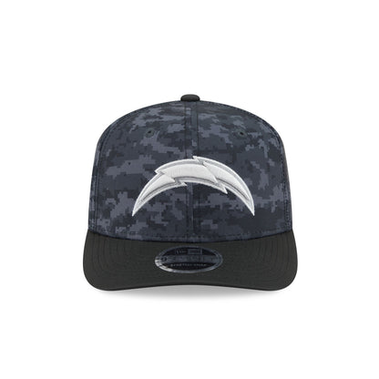 Los Angeles Chargers 2026 Salute to Service 9SEVENTY Stretch-Snap Hat