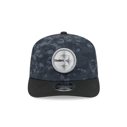 Pittsburgh Steelers 2026 Salute to Service 9SEVENTY Stretch-Snap Hat
