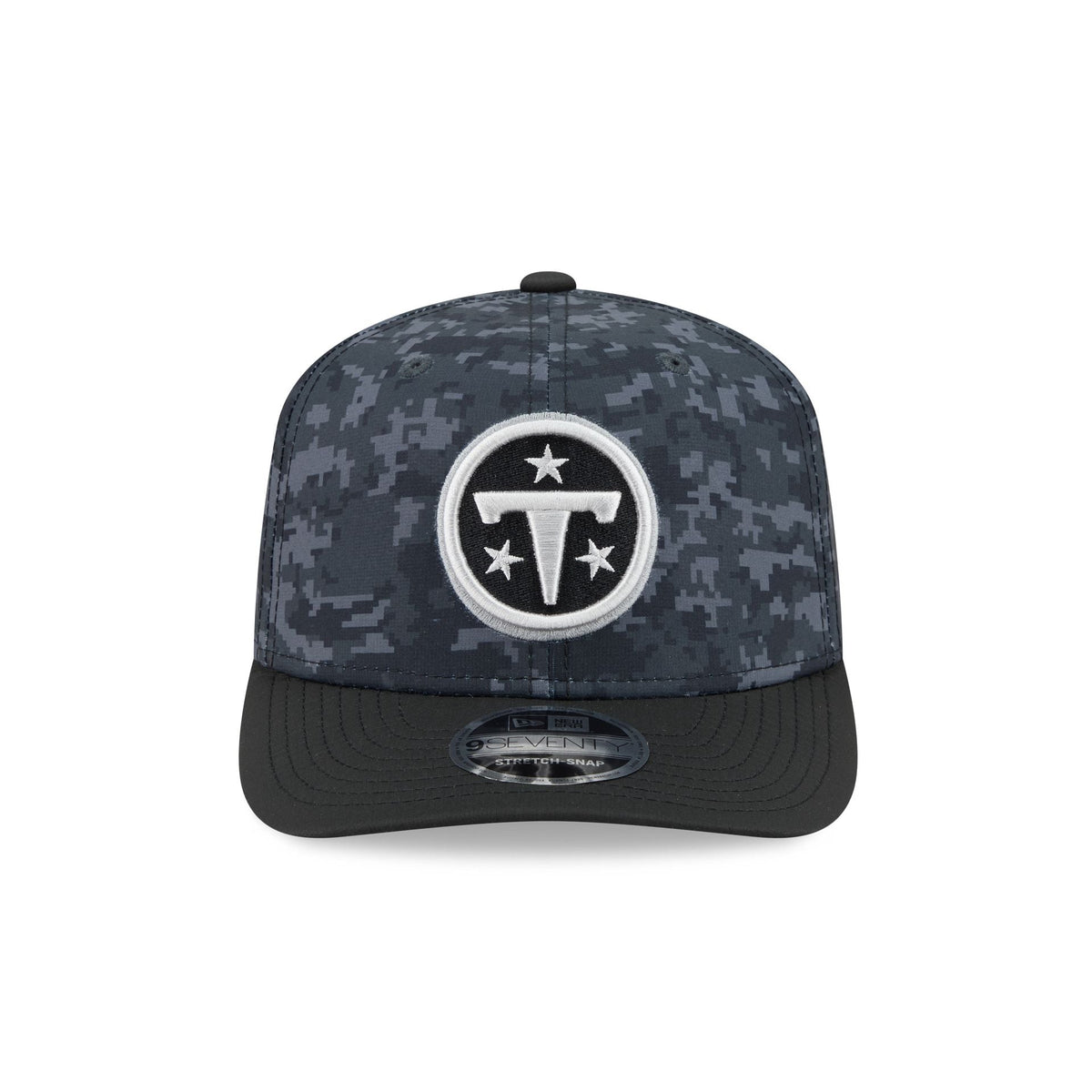 Tennessee Titans 2026 Salute to Service 9SEVENTY Stretch-Snap Hat