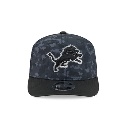 Detroit Lions 2026 Salute to Service 9SEVENTY Stretch-Snap Hat