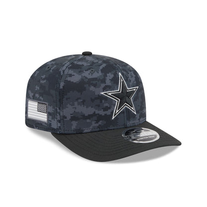 Dallas Cowboys 2026 Salute to Service 9SEVENTY Stretch-Snap Hat