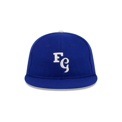Fear of God Essentials Los Angeles Dodgers Blue Retro Crown 59FIFTY Fitted Hat